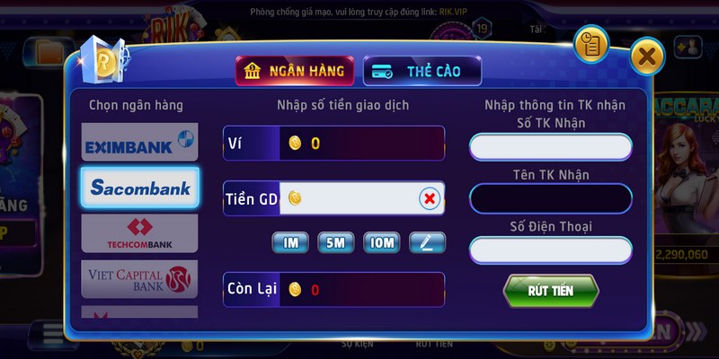 Hướng dẫn cách tham gia game mậu binh Rikvip